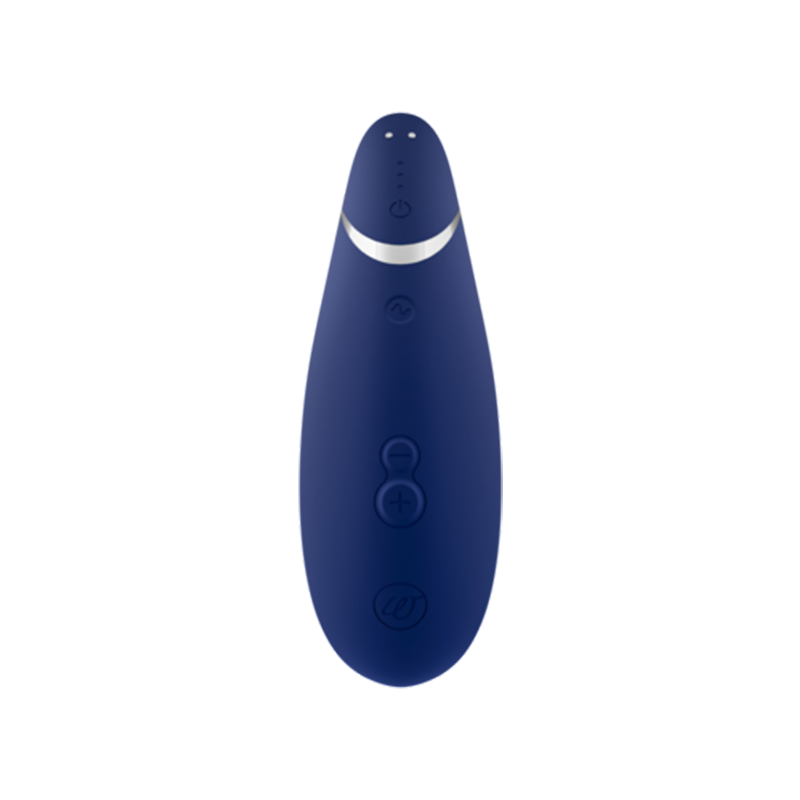 Womanizer Premium 2 Clitoral Stimulator with Pleasure Air — Blueberry - WZ5549