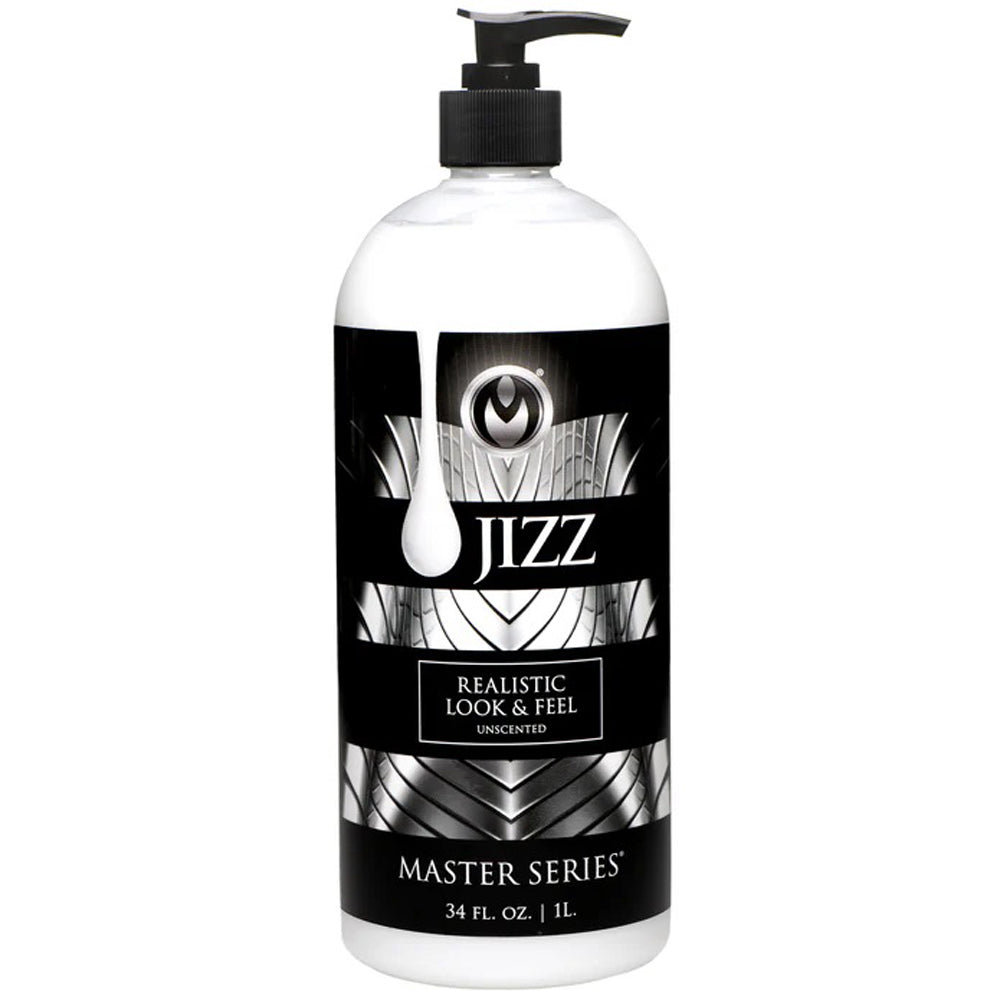 XR Brands Jizz Unscented Water-Based Lubricant — 34oz - MS-AH048-34OZ
