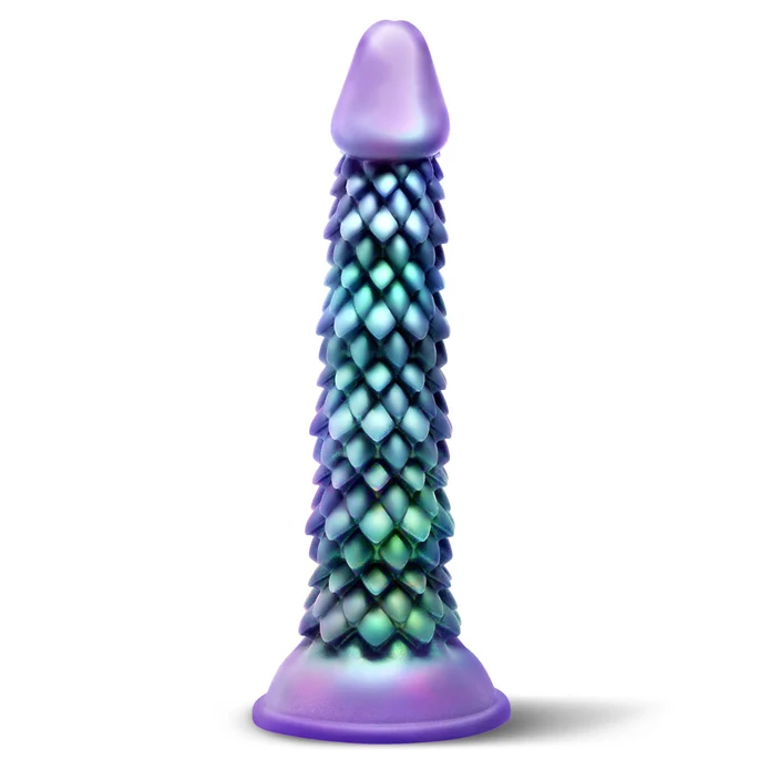 XR Brands Eryndor Silicone Dildo, 8.1 in Insertable, Multi - CC-AH947