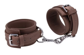 Sportsheets Signature Dawn Dream Ankle Cuffs — Brown - SS68106