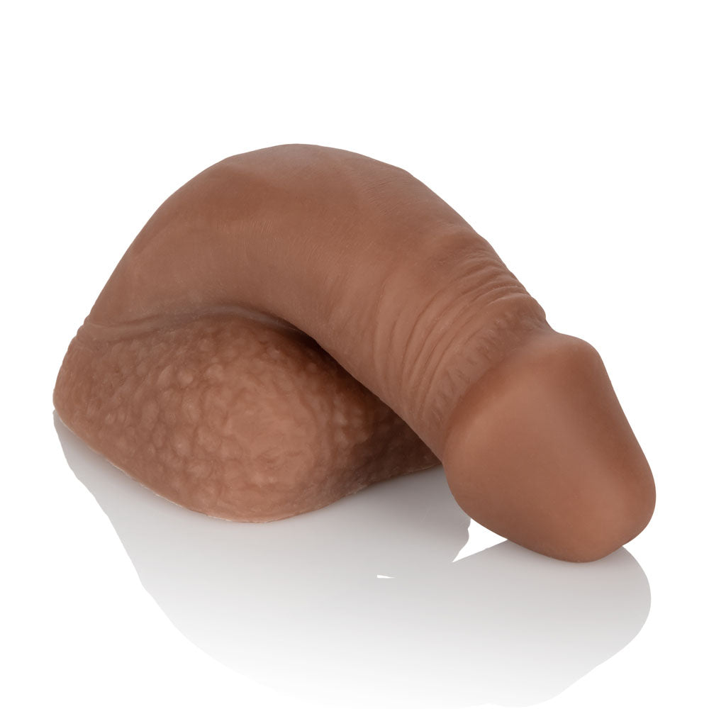 CalExotics Packer Gear 5 Inch Silicone Packer — Brown - SE1581303