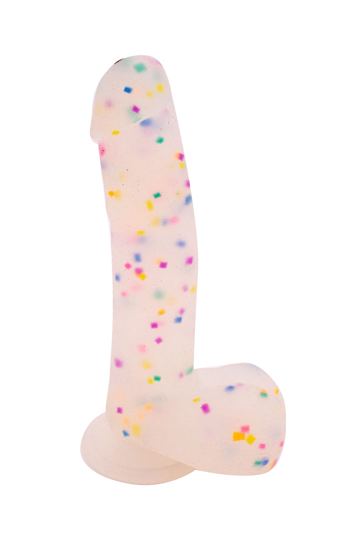 Viben Get Lucky 8.5" Confetti Cock — Silicone Suction Dildo - TMN-GL-4080