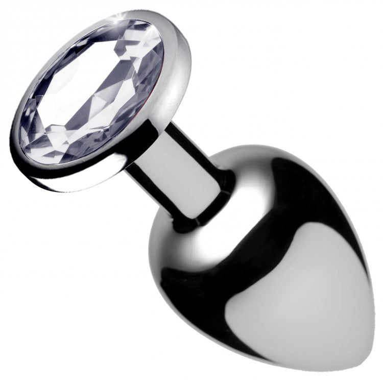 Clear Gem Anal Plug - Large by XR Brands
