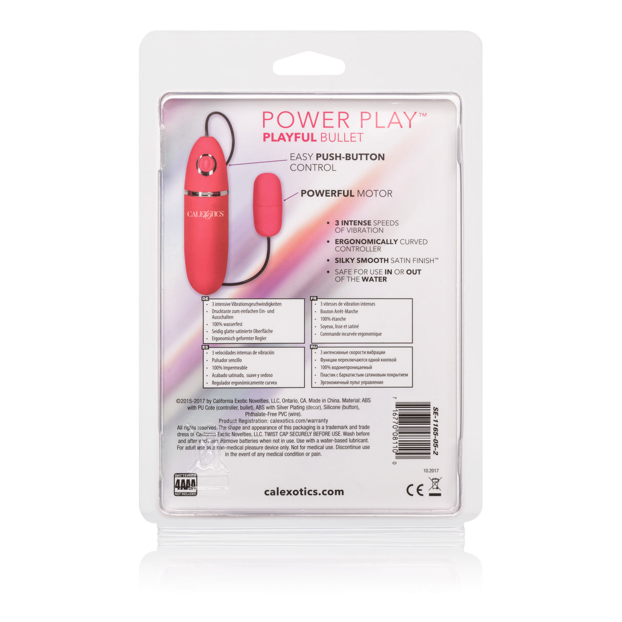 CalExotics Power Play Playful Bullet — Pink - SE1165052