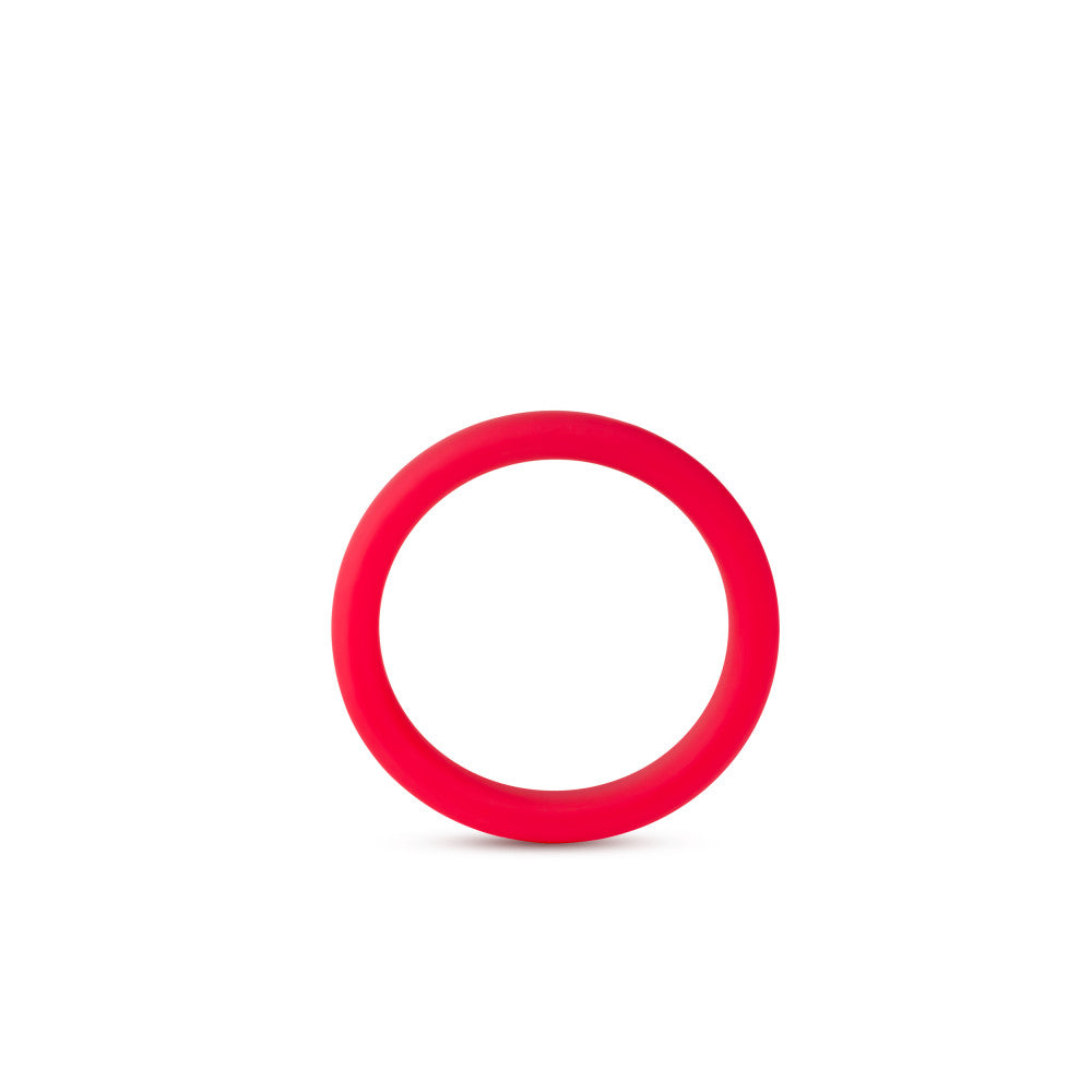 Blush Performance Silicone Go Pro Cock Ring — Red - BL-91108