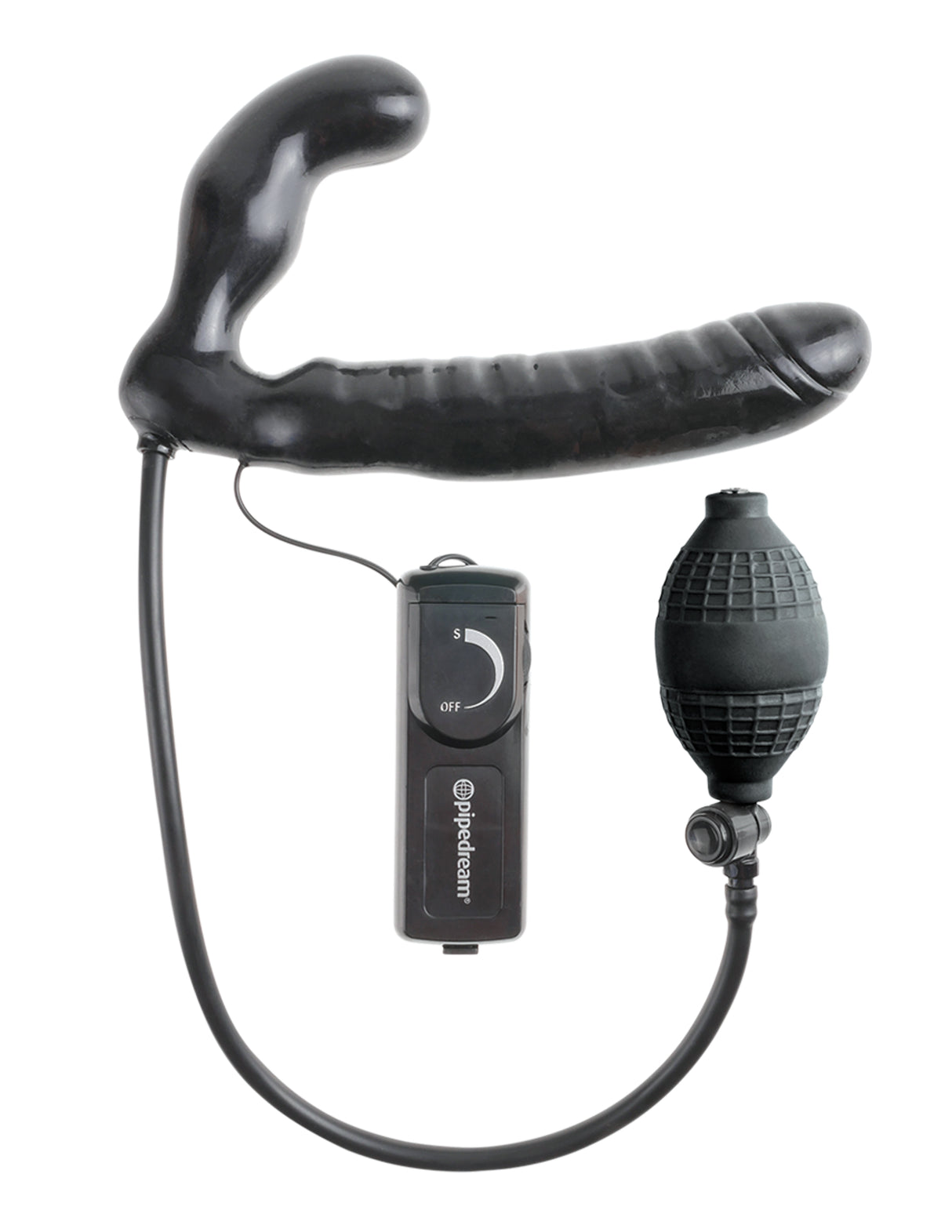 "Fetish Fantasy Series Inflatable Vibrating Strapless Strap-On PD3956-23"