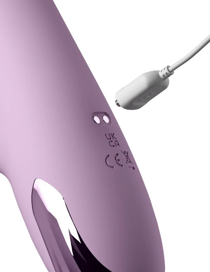 Pipedream Fantasy for Her G-Touch Pulse Pro Rabbit Vibrator — Purple - PD4984-12