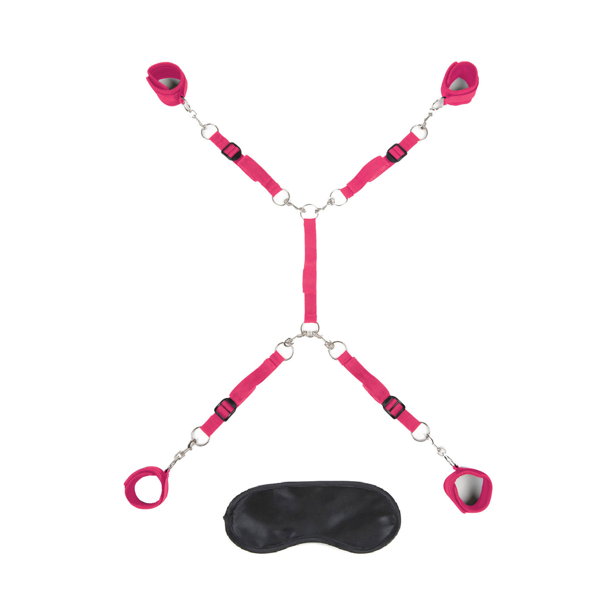 Electric Novelties 7-Piece Bed Spreader — Hot Pink - LF1328-HP
