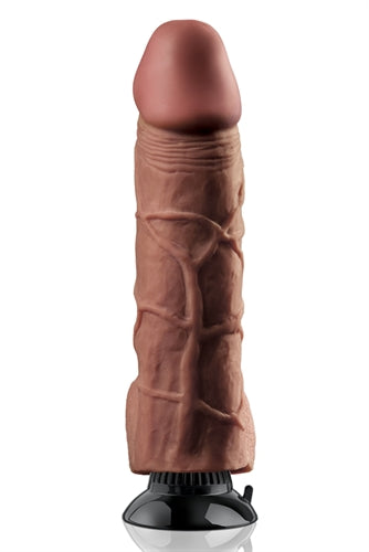 Pipedream Real Feel Deluxe No.10 Dildo — 10-Inch, Brown - PD1520-29