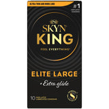 Paradise Marketing SKYN King Ultra Thin Extra Glide Condoms, 10 Pack - PM0192
