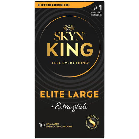 Paradise Marketing SKYN King Ultra Thin Extra Glide Condoms, 10 Pack - PM0192