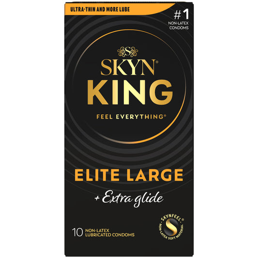 Paradise Marketing SKYN King Ultra Thin Extra Glide Condoms, 10 Pack - PM0192