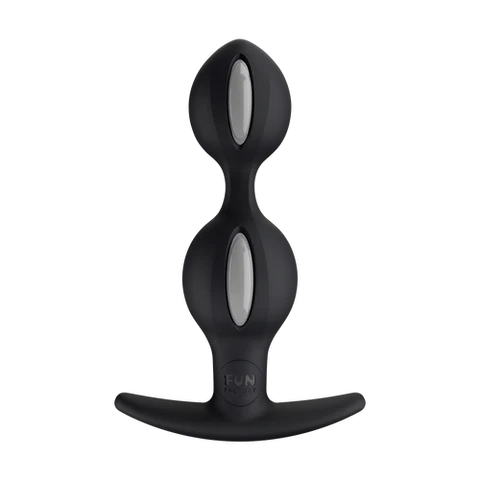 Fun Factory B Balls Duo — Weighted Anal Plug with Tapered Tip - FN375GB