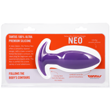 Tantus Neo Silicone Butt Plug, 1.4" Diameter × 4" Insertable — Purple - TS561PR