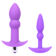Tantus Perfect Plug Kit — Lilac Firm Anal Plugs (2-Pack) - TS0499
