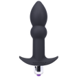Tantus Perfect Plug Plus — Small Anal Plug, Black - TS565BK