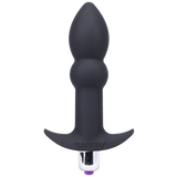 Tantus Perfect Plug Plus — Small Anal Plug, Black - TS565BK
