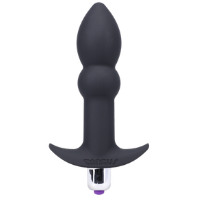 Tantus Perfect Plug Plus — Small Anal Plug, Black - TS565BK