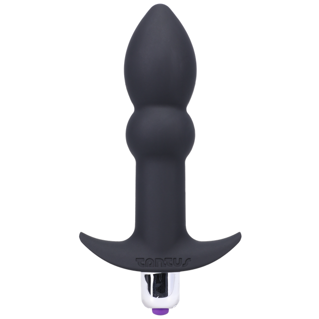 Tantus Perfect Plug Plus — Small Anal Plug, Black - TS565BK