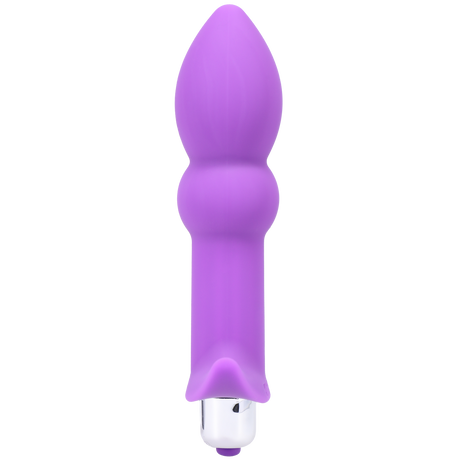 Tantus Perfect Plug Plus Anal Plug with 3-Speed Vibe, Purple - TS565PR