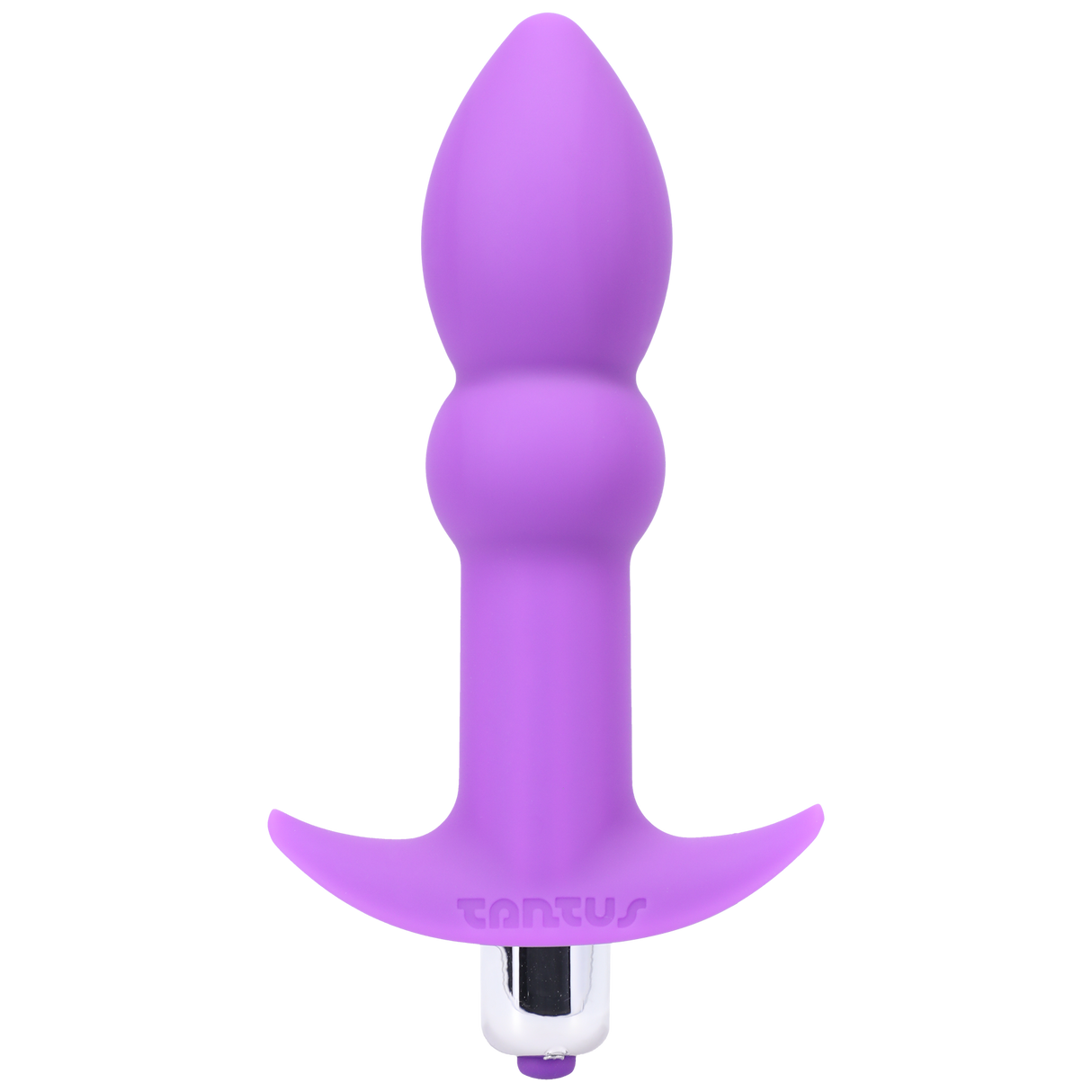 Tantus Perfect Plug Plus Anal Plug with 3-Speed Vibe, Purple - TS565PR
