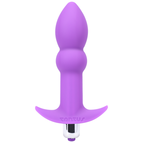Tantus Perfect Plug Plus Anal Plug with 3-Speed Vibe, Purple - TS565PR