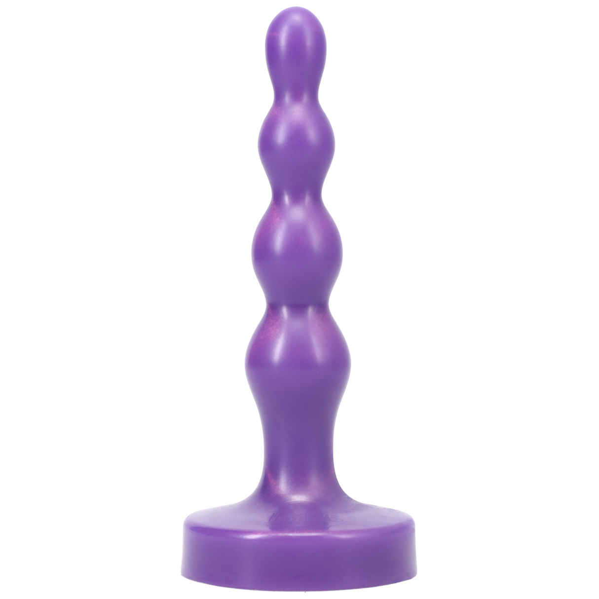 Tantus Ripple Small Butt Plug — Amethyst, 1" Diameter, 4.95" Length - TS0888