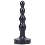 Tantus Ripple Small Butt Plug — Black, 1" Diameter - TS505BK