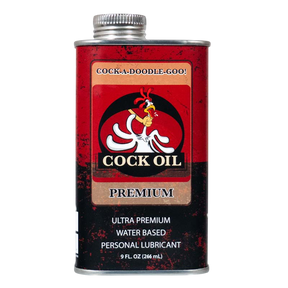 Cock Oil Water-Based Lubricant 9 fl oz Metal Can - CO0707