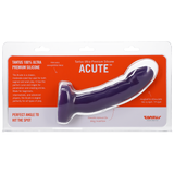 Tantus Acute Medium Anal Toy, Amethyst — 1.25in x 5in - TS1960