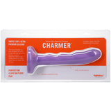 Tantus Charmer Curved G-Spot Dildo — Lavender, 6.8 in - TS135
