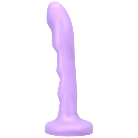 Tantus Charmer Curved G-Spot Dildo — Lavender, 6.8 in - TS135