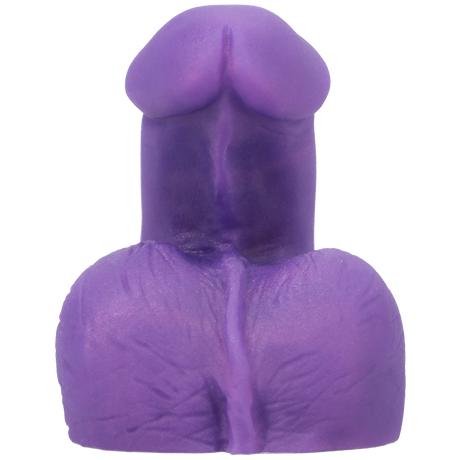 Tantus On The Go Silicone Packer — Super Soft Amethyst, 3 in - TS4527