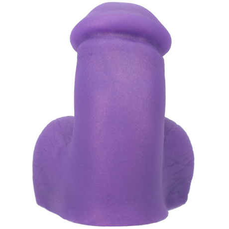 Tantus On The Go Silicone Packer — Super Soft Amethyst, 3 in - TS4527