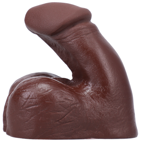 Tantus On the Go Silicone Packer — Espresso, Super Soft 3" - TS0451