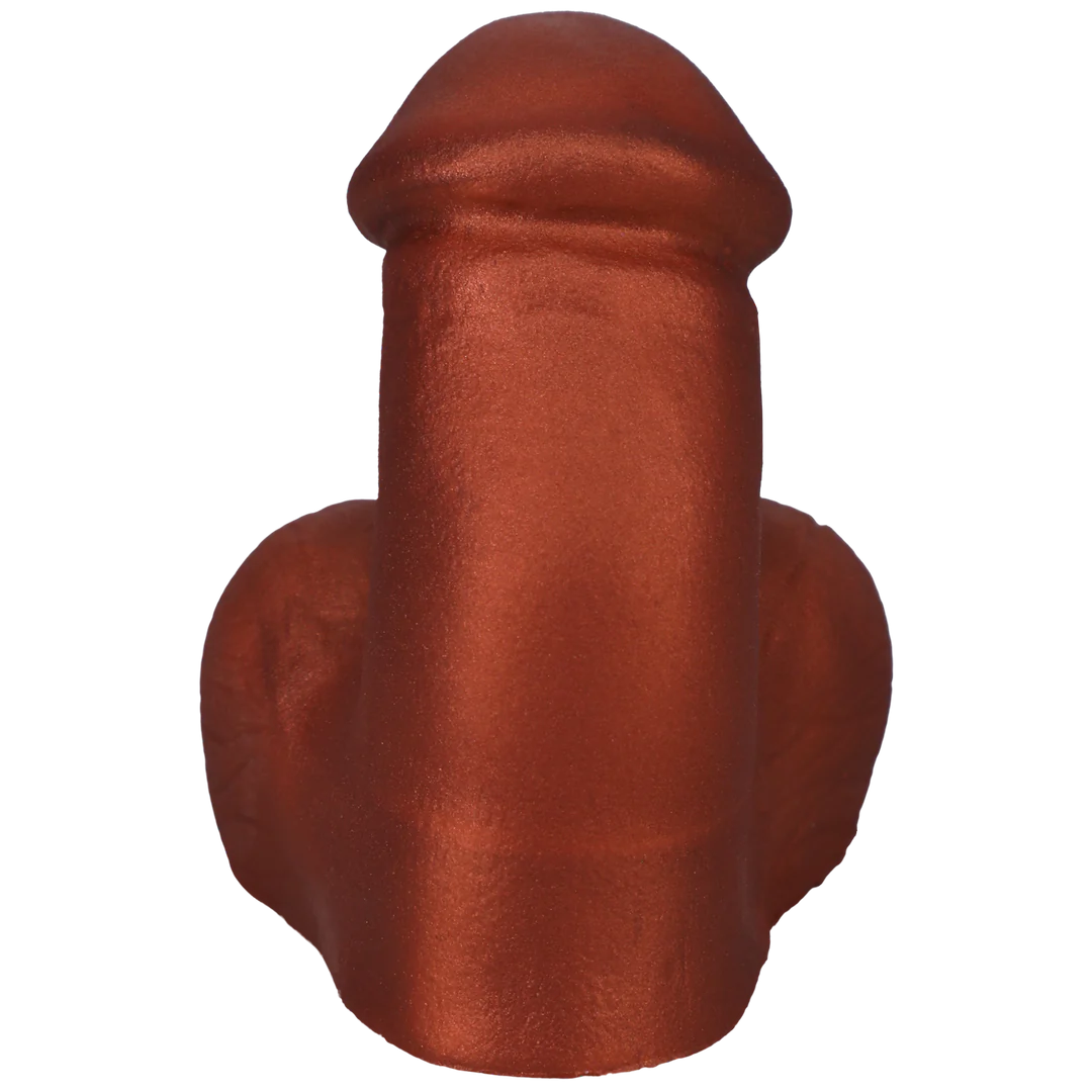 Tantus On The Go Silicone Packer — Copper, 3-inch - TS3761