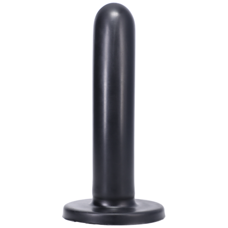 Tantus Silk Medium Silicone Dildo — 1.1 x 5.25 in, Black - TS102BK