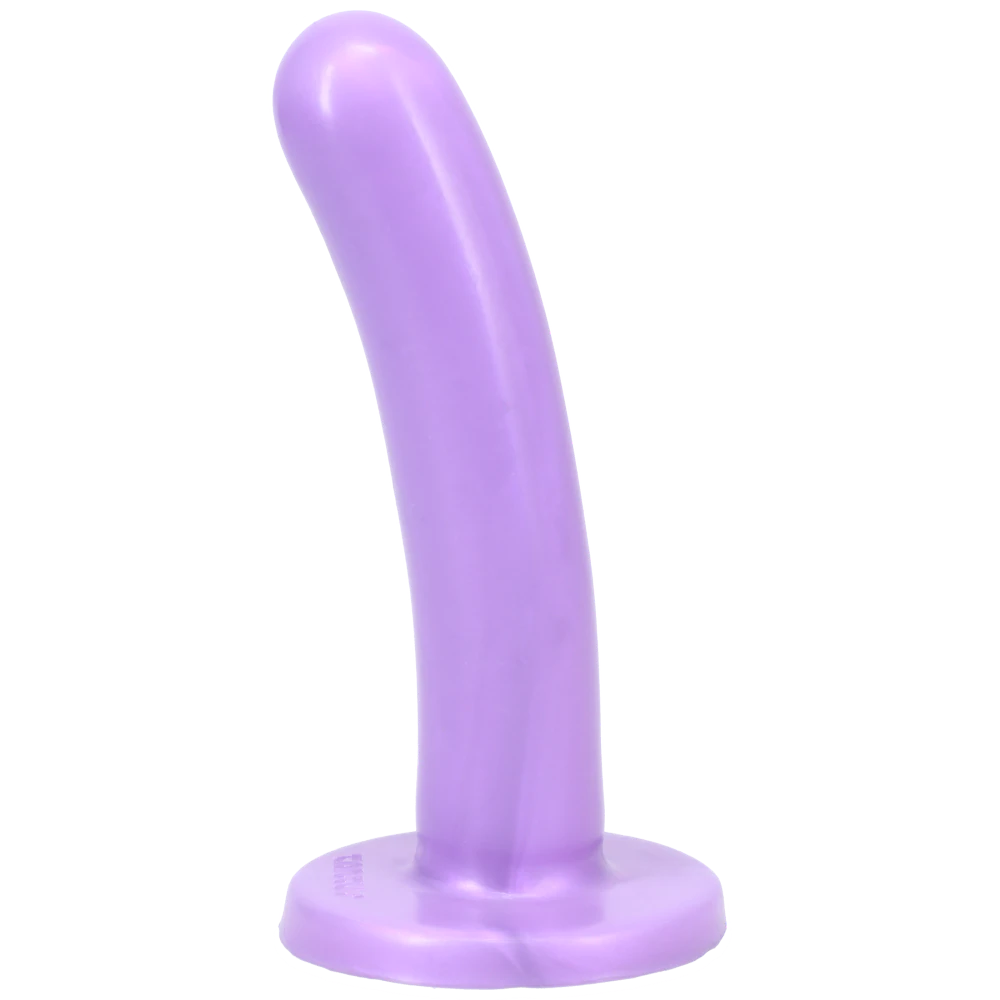 Tantus Silk Medium Lavender Firm Dildo — 5.25 in, 1.1 in Dia - TS1144