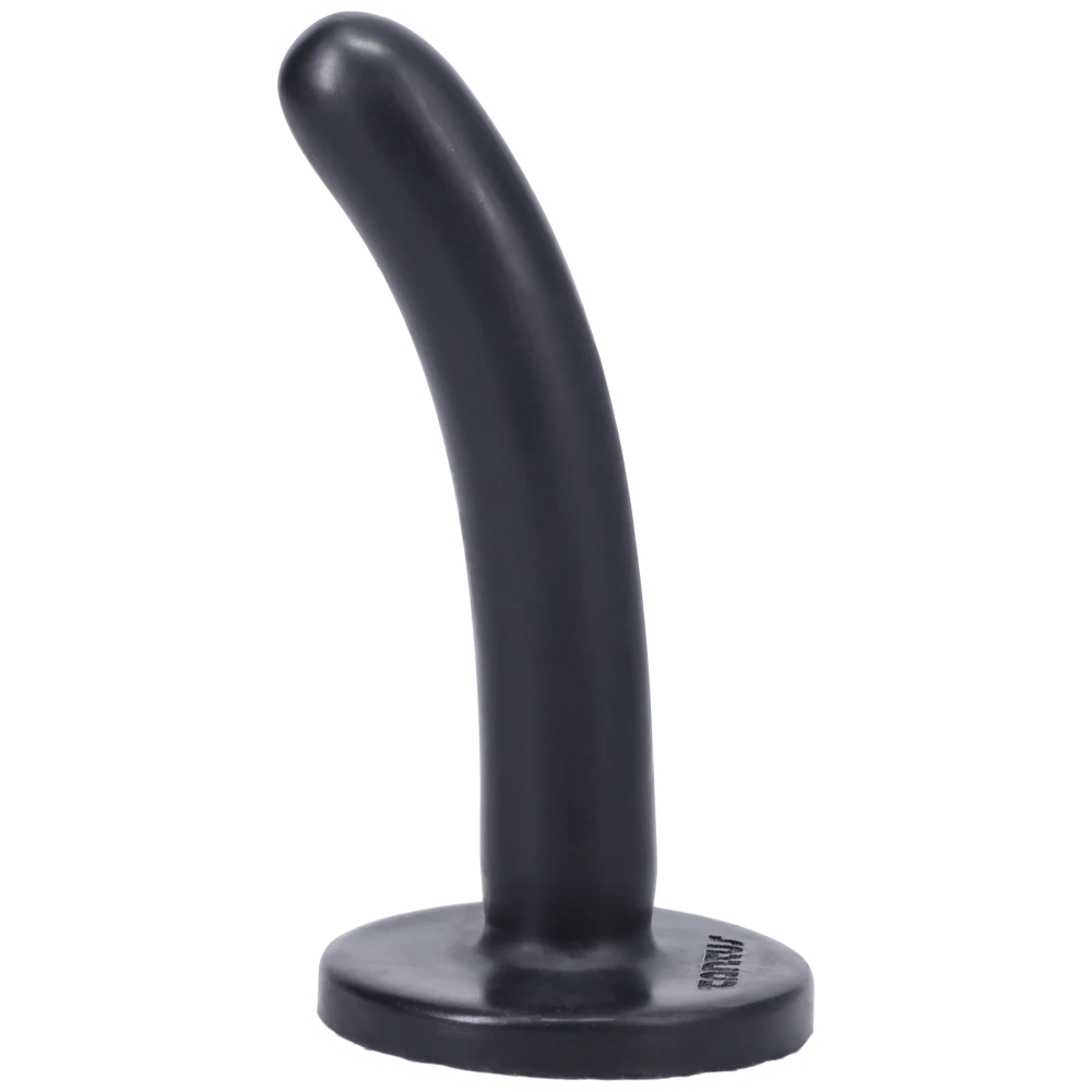 Tantus Silk Small Onyx — Firm Silicone Dildo, 0.8 in x 4.25 in - TS1090