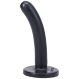 Tantus Silk Small Onyx — Firm Silicone Dildo, 0.8 in x 4.25 in - TS1090