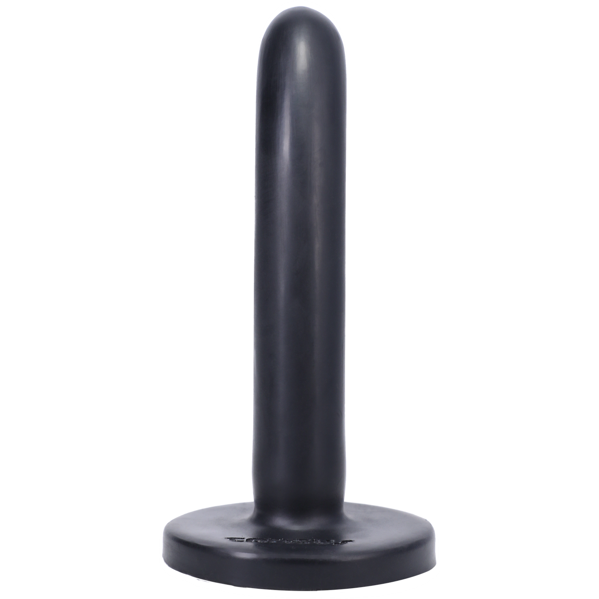 Tantus Silk Small Silicone Dildo — 4.25in x 0.8in, Black - TS101BK