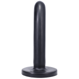 Tantus Silk Small Silicone Dildo — 4.25in x 0.8in, Black - TS101BK