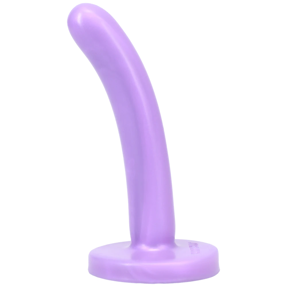 Tantus Silk Small Lavender Firm Dildo — 0.8in x 4.25in - TS1045