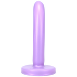 Tantus Silk Small Lavender Firm Dildo — 0.8in x 4.25in - TS1045