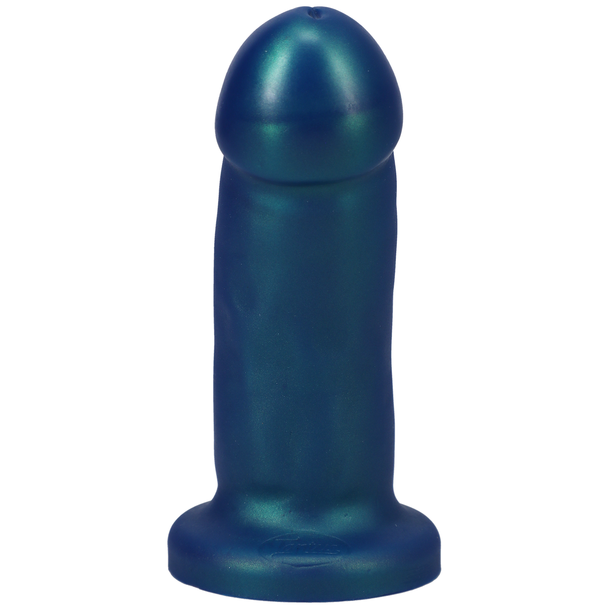 Tantus They/Them Short Soft Silicone Dildo — Malachite - TS3709