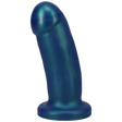 Tantus They/Them Short Soft Silicone Dildo — Malachite - TS3709