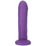 Tantus Vamp Super Soft Silicone Dildo, 7in Amethyst - TS173MP