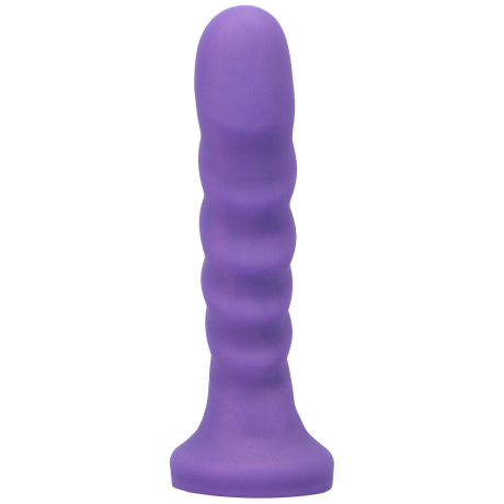 Tantus Echo Silicone Vibrator — 6.5" Insertable, Midnight Purple - TS311MP