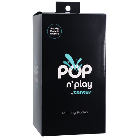 Tantus POP N' Play Squirting Packer — Honey, 5 in - TS1958HY