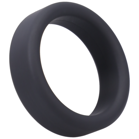Tantus Super Soft Cock Ring — Black Ultra-Premium Silicone - TS601BK